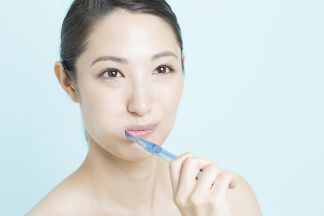 虫歯予防の歯磨き