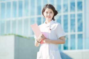 歯科衛生士の女性